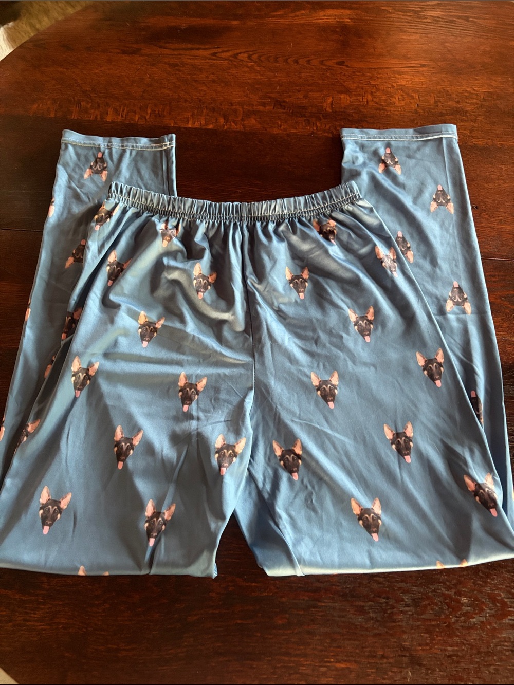 Kids Blue Dog-Print Pajama Bottoms - Soft Sleep Pants